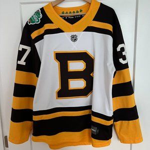 Boston Bruins Jersey, Patrice Bergeron, Medium